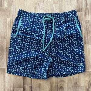Beach Bros Slater‎ E 17" Boardshorts Blue Teal Mens Size M Quick Dry Swim Trunks